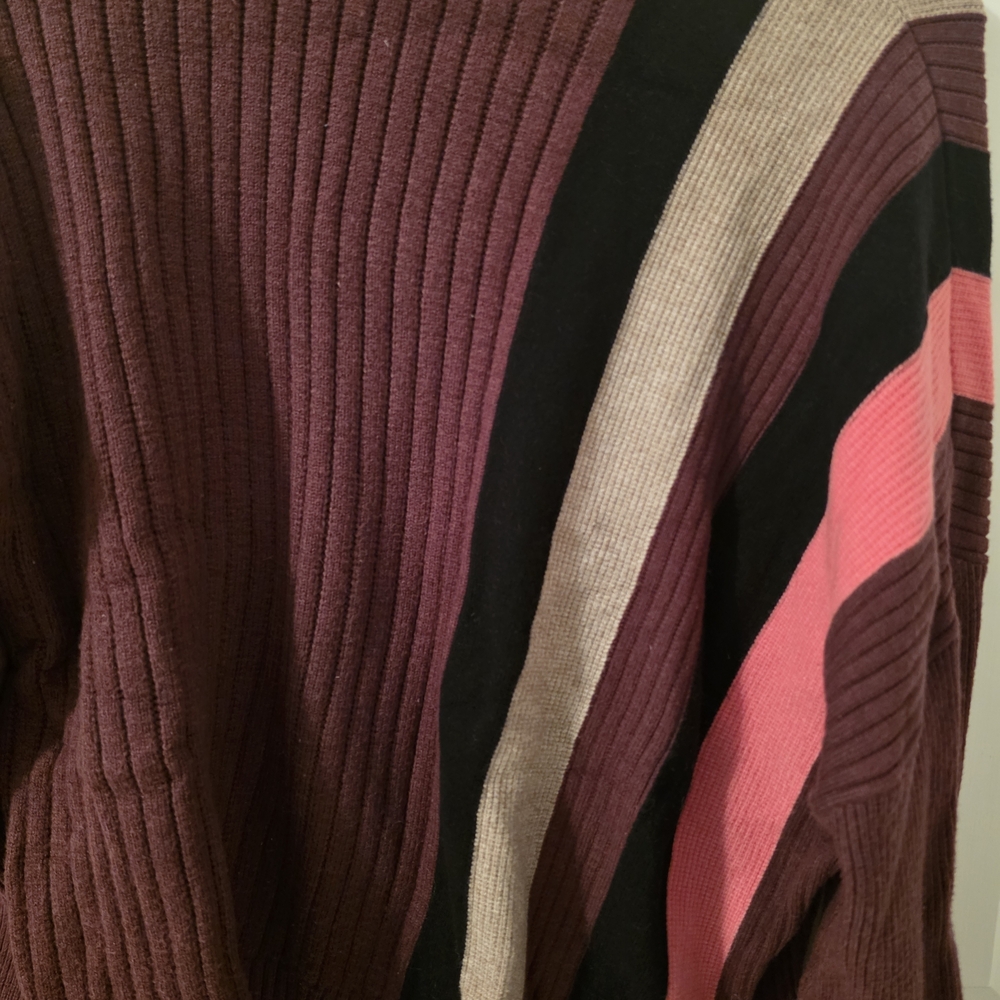 Striped Ribbed Sweater - Picture 3 of 4
